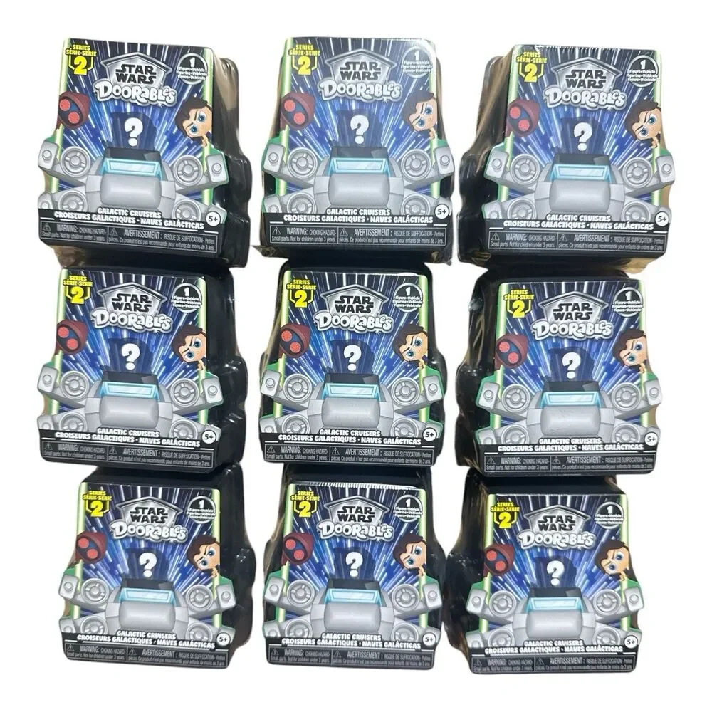Star Wars Doorables Galactic Cruisers Series 2 Lot of 9 Of 10 Sealed No Captain